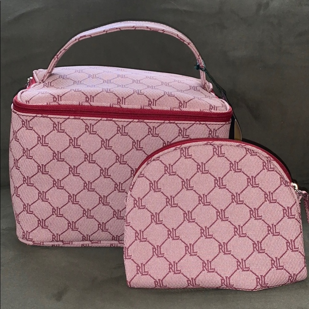 Ralph Lauren cosmetic travel cases (set of 2)